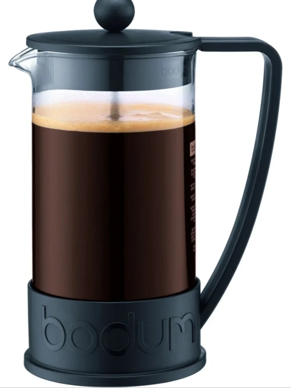 Bodum Brazil French Press Coffee Maker Black 34 Ounce